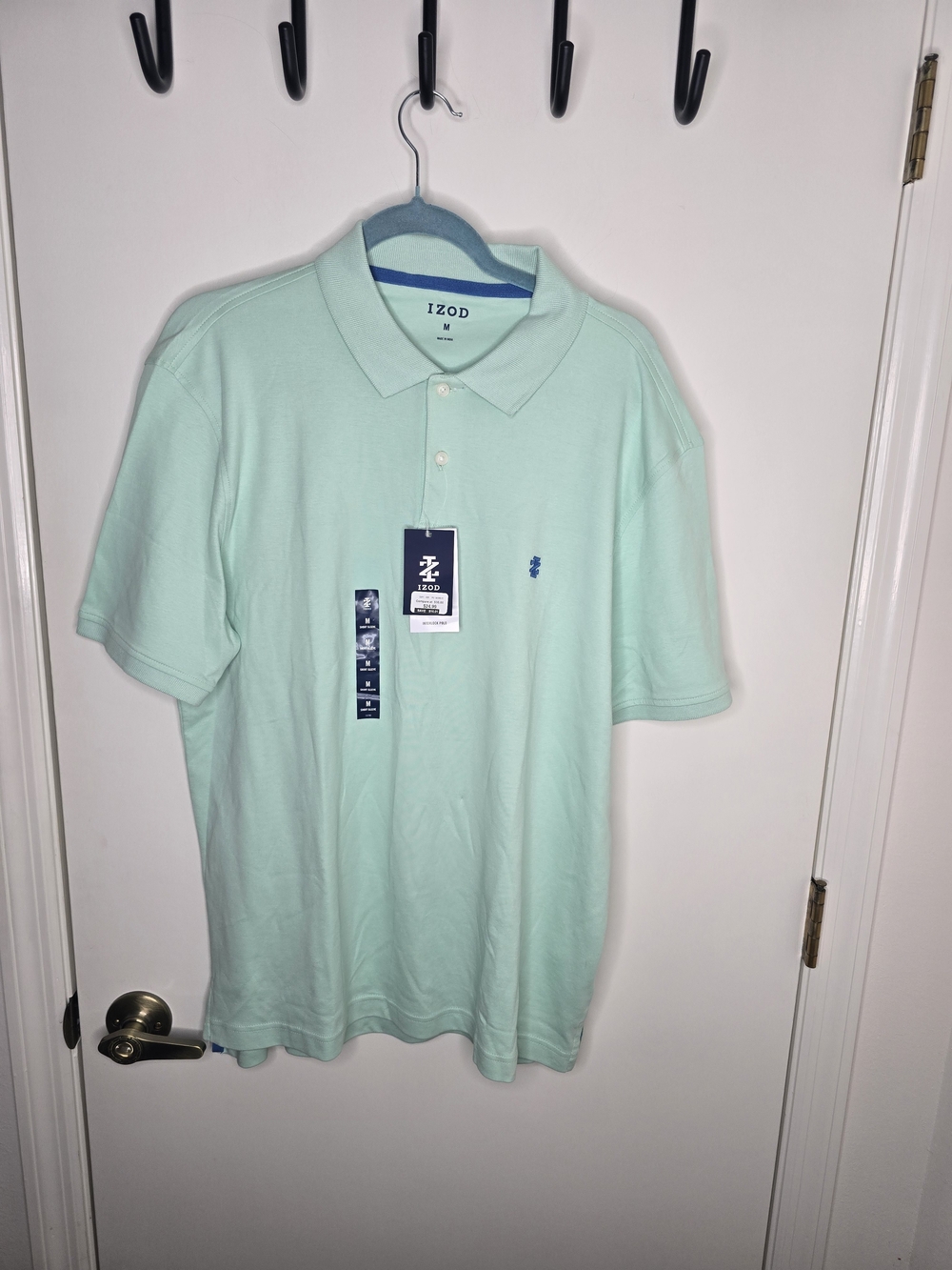 IZOD Men’s Mint Green Polo Shirt